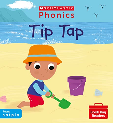 Beispielbild fr Scholastic Phonics for Little Wandle: Tip Tap (Set 1). Decodable phonic reader for Ages 4-6. Letters and Sounds Revised - Phase 2 (Phonics Book Bag Readers) zum Verkauf von WorldofBooks