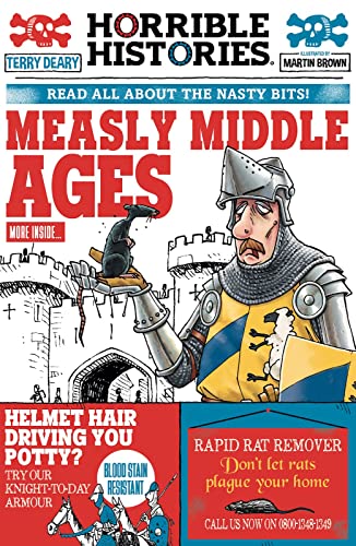 Stock image for Measly Middle Ages (newspaper edition) (Horrible Histories) for sale by Goodwill