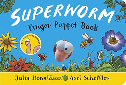Stock image for Superworm Finger Puppet Book for sale by Blackwell's