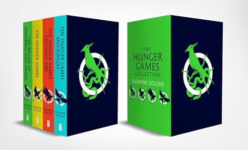 Imagen de archivo de The Hunger Games 4-Book Paperback Box Set (The Hunger Games, Catching Fire, Mockingjay, The Ballad of Songbirds and Snakes) a la venta por Revaluation Books