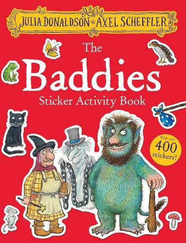 Beispielbild fr The Baddies Sticker Activity Book zum Verkauf von Smartbuy
