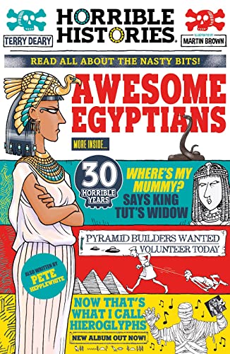 9780702322914: Awesome Egyptians (newspaper edition) (Horrible Histories)