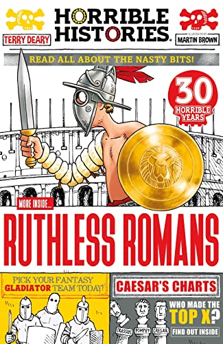 Stock image for Ruthless Romans (newspaper edition) (Horrible Histories) for sale by ThriftBooks-Atlanta