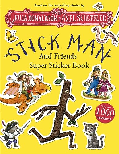 Stock image for Stick Man And Friends Super Sticker Book for sale by GreatBookPrices