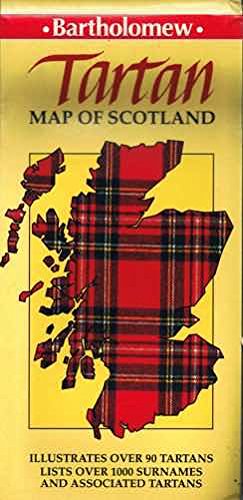 The tartan map: [Scotland] (9780702803130) by Bartholomew (Firm)