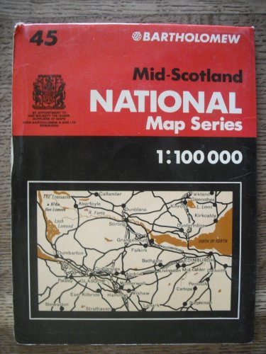 Stock image for Great Britain National Maps - 1: Mid-Scotland Sheet 45: 100, 000 for sale by medimops