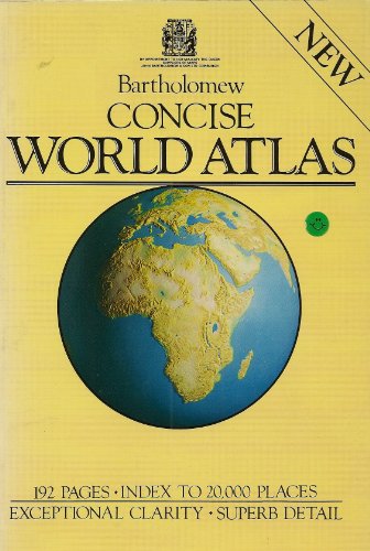 Stock image for Bartholomew concise world atlas for sale by MusicMagpie