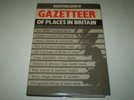 Stock image for Gazetteer of Places in Britain for sale by WorldofBooks