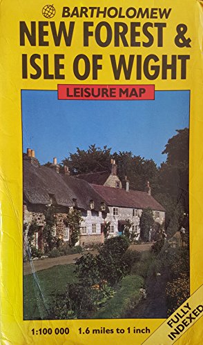 Beispielbild fr Great Britain Leisure Maps: New Forest and Isle of Wight zum Verkauf von medimops