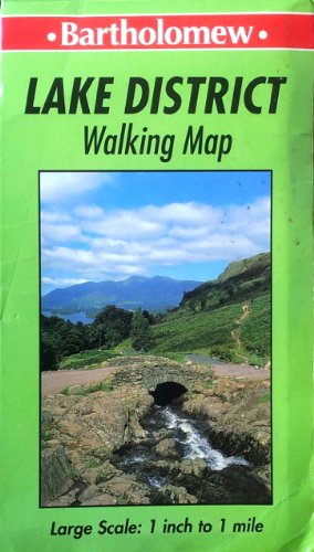 Stock image for Lake District Walking Map for sale by WorldofBooks