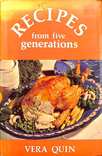 Beispielbild fr Recipes from Five Generations. zum Verkauf von John M. Gram