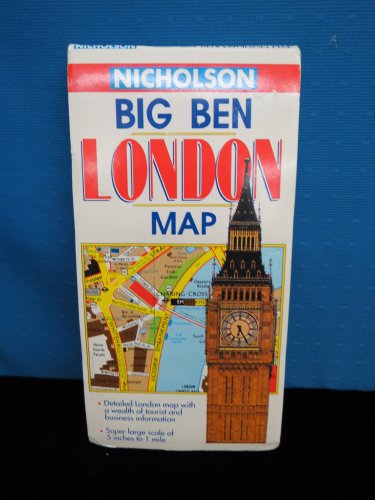 Stock image for London Big Ben Map for sale by Goldstone Books