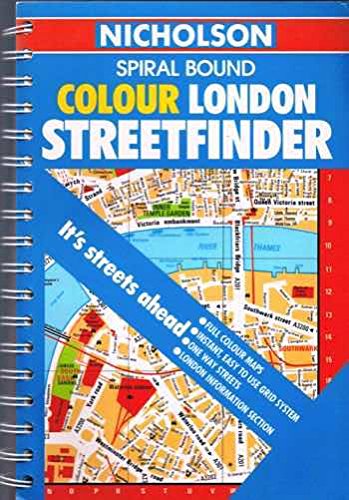 Imagen de archivo de Colour London Streetfinder a la venta por The Book Cellar, LLC