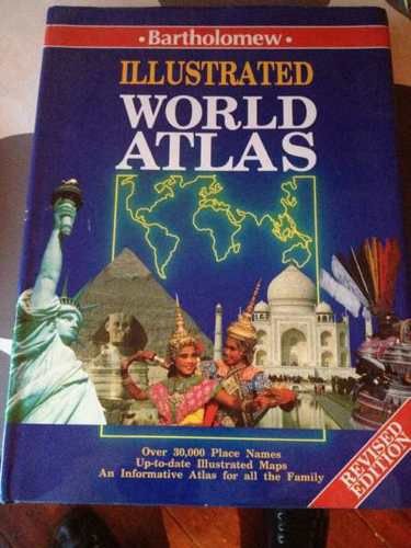 Stock image for Illustrated World Atlas for sale by WorldofBooks