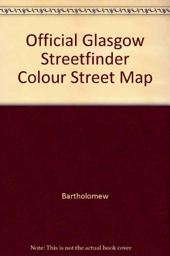 Stock image for Official Glasgow Streetfinder Colour Street Map for sale by WorldofBooks