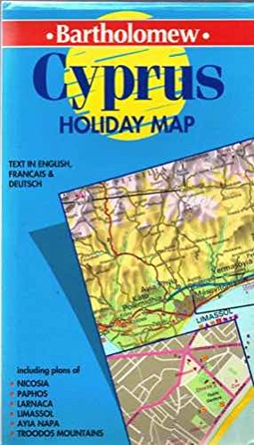 Imagen de archivo de Cyprus (Bartholomew Holiday Map S.) a la venta por WorldofBooks