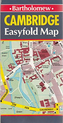 9780702818530: Cambridge Easyfold Map