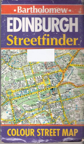 Stock image for Edinburgh Streetfinder Colour Street Map for sale by WorldofBooks