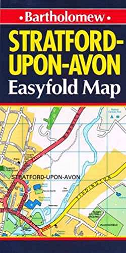 Imagen de archivo de Stratford-upon-Avon Easyfold Map a la venta por WorldofBooks