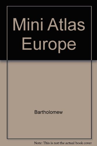 Bartholomew mini atlas, Europe (9780702818769) by Bartholomew