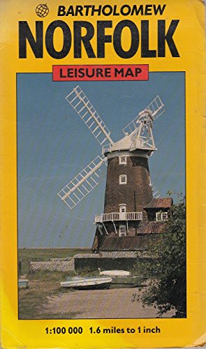 Imagen de archivo de Norfolk - (Leisure maps) a la venta por WorldofBooks