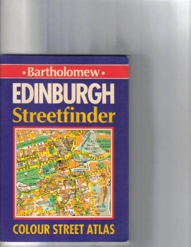 Stock image for Edinburgh streetfinder, colour street atlas for sale by MusicMagpie