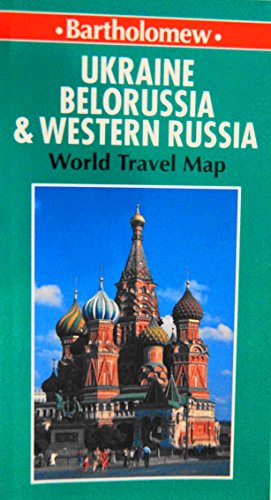 Beispielbild fr Ukraine, Belorussia and Western Russia (Bartholomew World Travel Map S.) zum Verkauf von WorldofBooks