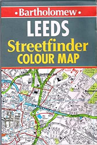 Bartholomew Leeds Streetfinder colour map (9780702822827) by Bartholomew (Firm)