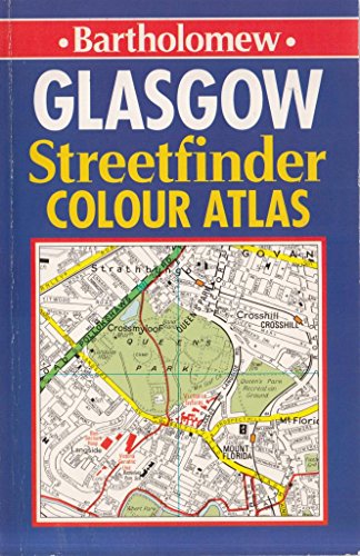 Stock image for Glasgow Streetfinder Colour Street Atlas for sale by WorldofBooks