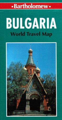 Stock image for Bulgaria (Bartholomew World Travel Map S.) for sale by WorldofBooks