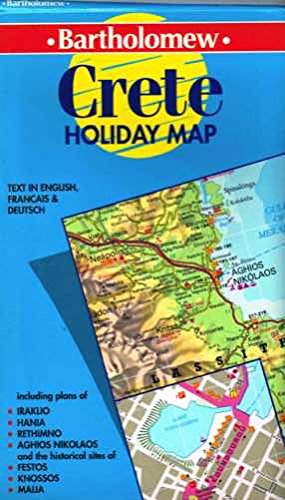 Stock image for Crete (Bartholomew Holiday Map S.) for sale by WorldofBooks