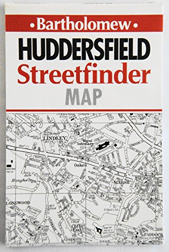 Bartholomew Huddersfield Streetfinder map (9780702824586) by Bartholomew (Firm)