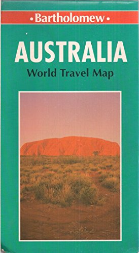 9780702825330: Australia World Travel Map (Bartholomew)