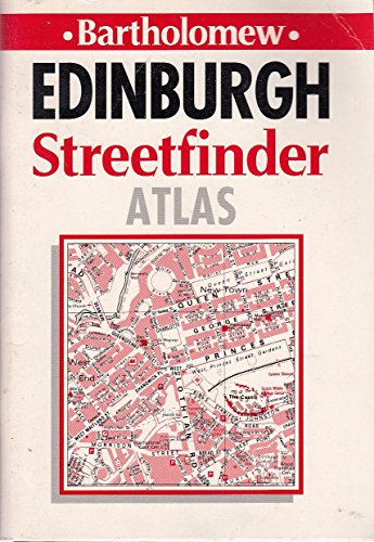 Stock image for Edinburgh Streetfinder Atlas (Streetfinders) for sale by Better World Books Ltd