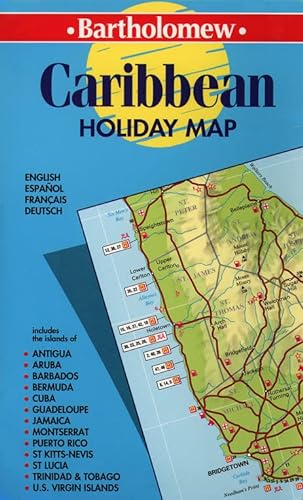 Stock image for Caribbean: Scale: Various (Bartholomew Holiday Map) for sale by Goldstone Books