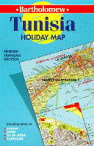 Imagen de archivo de Tunisia (Bartholomew Holiday Map) a la venta por Y-Not-Books