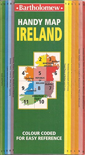 Bartholomew handy map, Ireland: Colour-coded for easy reference (9780702830716) by Bartholomew (Firm)