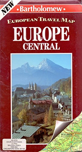 European Travel Map: Europe Central (9780702830952) by Bartholomew