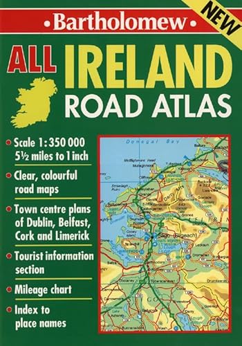 Imagen de archivo de Bartholomew Road Atlas All Ireland a la venta por AwesomeBooks