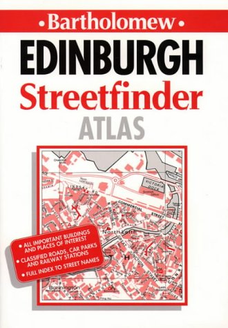 Stock image for Edinburgh Streetfinder Atlas for sale by AwesomeBooks