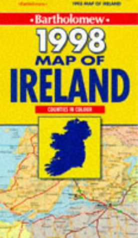 Bartholomew 1998 map of Ireland: Scale 9 miles to 1 inch (9780702836602) by Bartholomew (Firm)