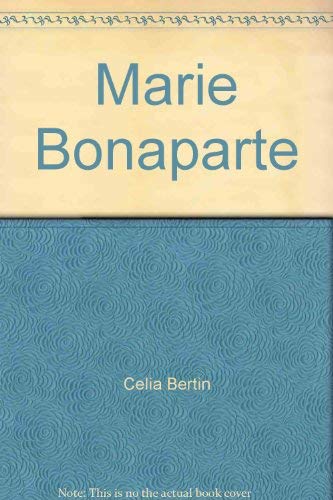 9780704300538: Marie Bonaparte