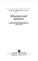 Stock image for Belarmino and Apolonio for sale by Wonder Book