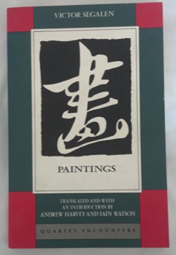 9780704301528: Paintings (Quartet Encounters S.)