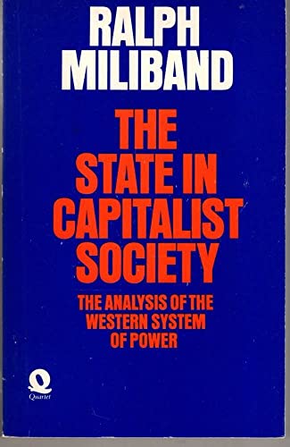 Beispielbild fr The State in Capitalist Society zum Verkauf von Better World Books