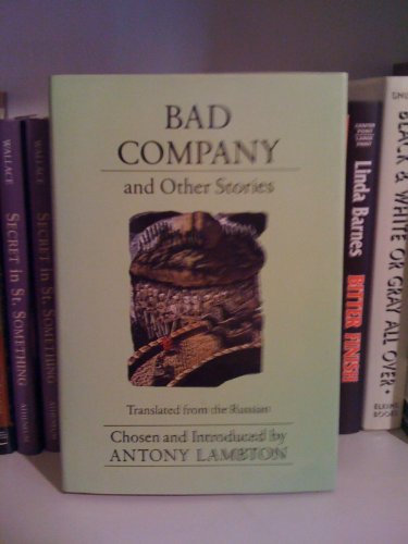 Beispielbild fr Bad Company and Other Stories zum Verkauf von Saucony Book Shop