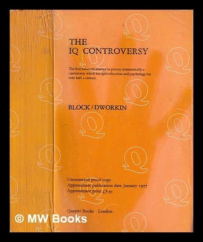 Imagen de archivo de The I. Q. Controversy: Critical Readings a la venta por Book Haven