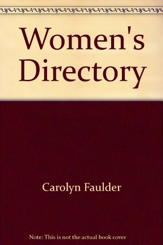 The women's directory (9780704338050) by Faulder, Carolyn