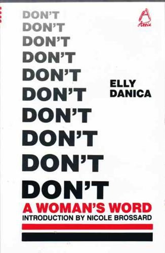 Beispielbild fr Don't: A Woman's Word zum Verkauf von WorldofBooks