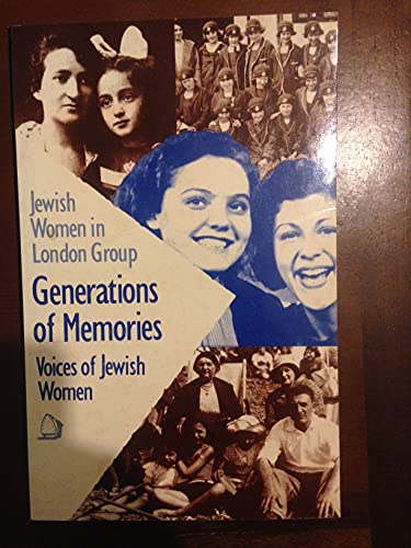 Beispielbild fr Generations of Memories: Voices of Jewish Women zum Verkauf von WorldofBooks